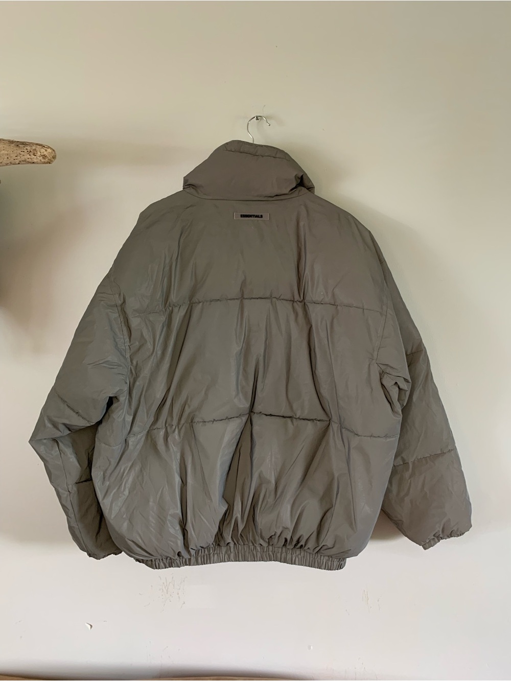 Essentials Reflective Puffer Jacket - Picture 2 of 8